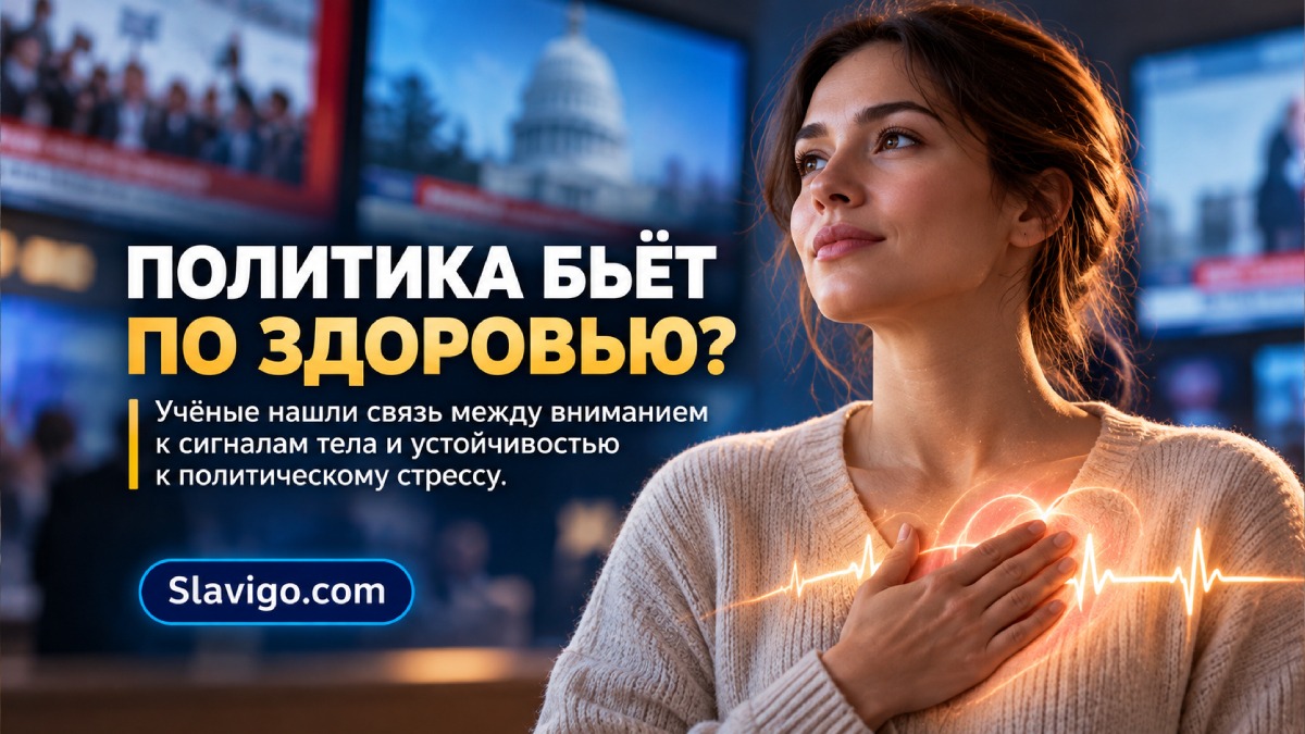 Как сигналы тела связаны со стрессом: данные более 2000 американцев