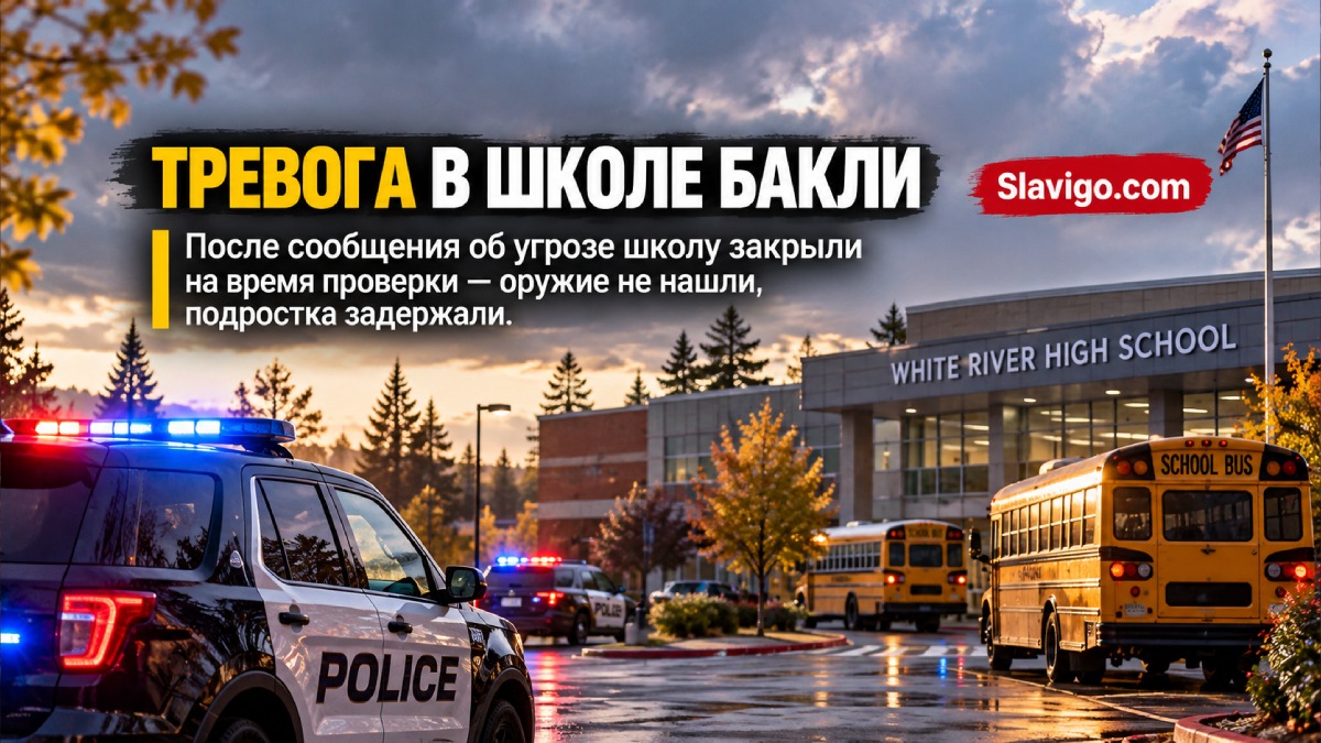 После сообщения об оружии в White River High School задержали 14-летнего ученика