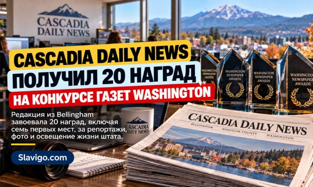 Cascadia Daily News получил 20 наград на конкурсе газет Washington