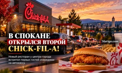 Chick-fil-A открыл второй ресторан в Spokane