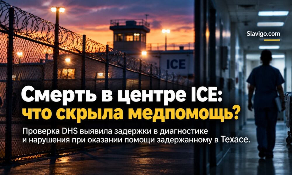 Joe Corley Processing Center и внутренний отчёт DHS о задержке медицинской помощи