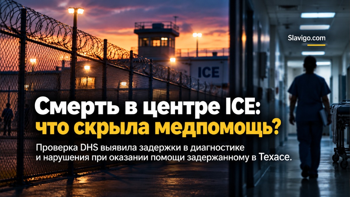 Joe Corley Processing Center и внутренний отчёт DHS о задержке медицинской помощи