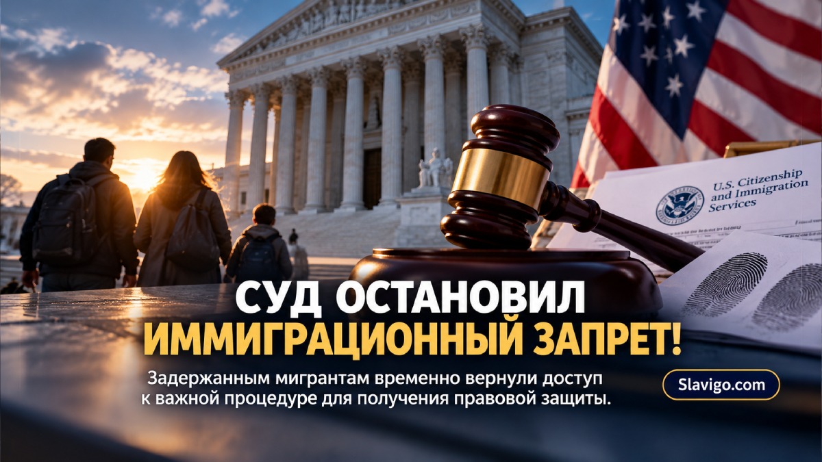 Суд восстановил возможность сдавать biometrics для detained immigration applicants