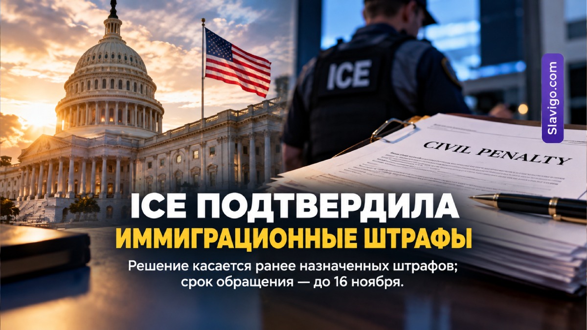DHS подтвердило прежние гражданские штрафы ICE и установило срок для возражений