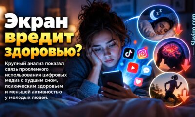 Проблемное использование цифровых медиа связали с худшим сном, психическим здоровьем и меньшей активностью