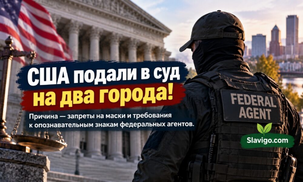 DOJ подал иски к Сент-Полу и Портленду из-за правил для федеральных агентов