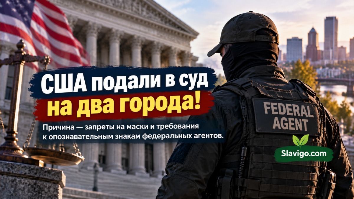DOJ подал иски к Сент-Полу и Портленду из-за правил для федеральных агентов