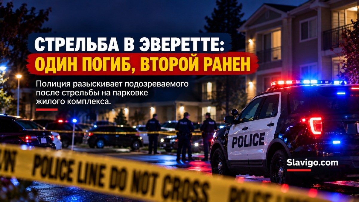 Полицейские расследуют стрельбу на парковке в Everett