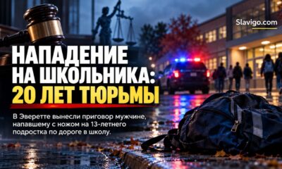 Здание суда по делу о нападении на подростка в Everett