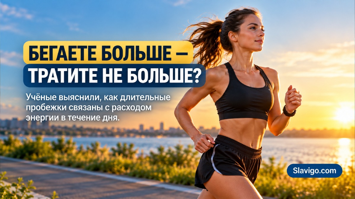 Больше километров — не всегда больше потраченных калорий: данные о женщинах-бегуньях