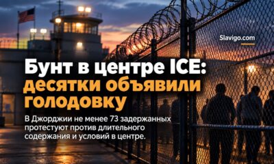 Голодовка просителей убежища в центре ICE Folkston в Джорджии