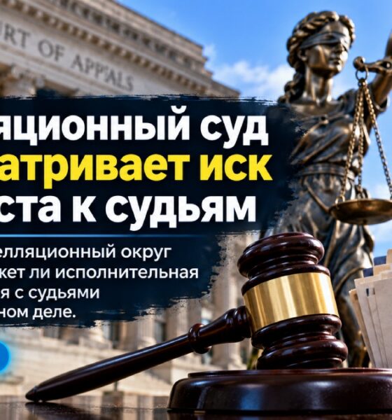 Апелляционный суд рассматривает иск Минюста к судьям из-за иммиграционного дела