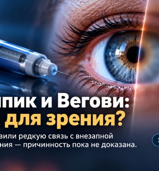 Препараты GLP-1 связали с редким нарушением зрения: насколько велик дополнительный риск