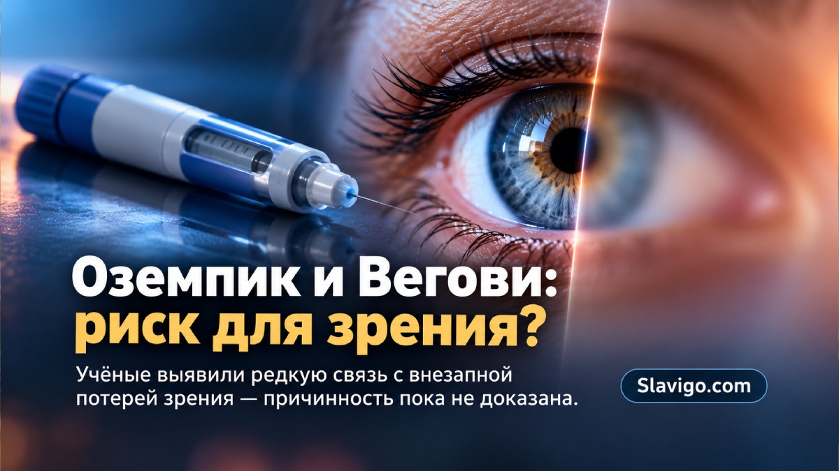 Препараты GLP-1 связали с редким нарушением зрения: насколько велик дополнительный риск