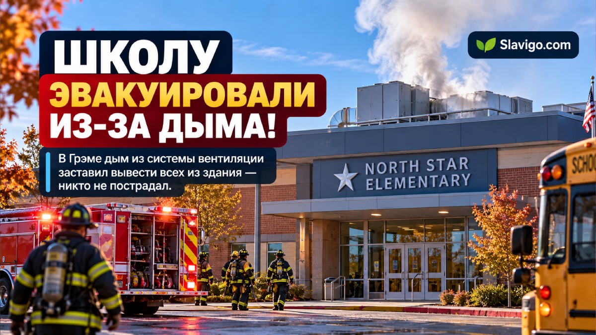 В Graham учеников North Star Elementary эвакуировали из-за дыма в вентиляции