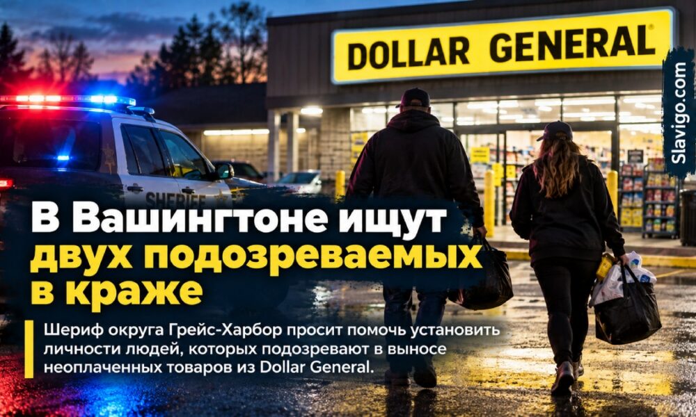 В Grays Harbor разыскивают двух подозреваемых в краже из Dollar General