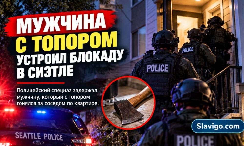 В Greenwood мужчина задержан после SWAT-противостояния по делу о нападении с топором