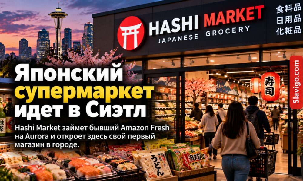 Японский Hashi Market откроет первый магазин в Seattle на месте бывшего Amazon Fresh
