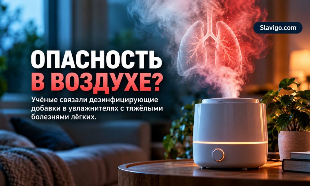 Дезинфектанты в увлажнителях и лёгкие: метаанализ выявил серьёзную опасность