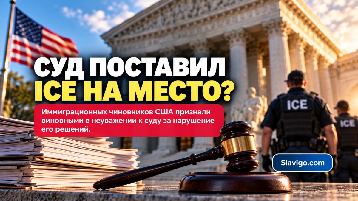 Суд признал федеральных иммиграционных чиновников виновными в неуважении к суду