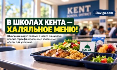Школы Kent первыми в Вашингтоне вводят сертифицированное халяльное питание