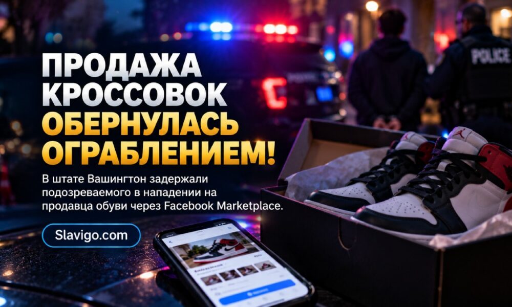 В King County задержали подозреваемого в вооружённом ограблении при продаже обуви через Facebook Marketplace