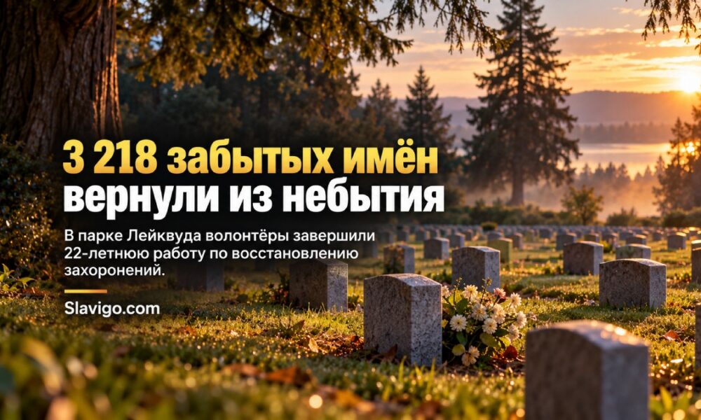 В Lakewood завершают 22-летний проект по возвращению имён 3 218 пациентам Western State Hospital