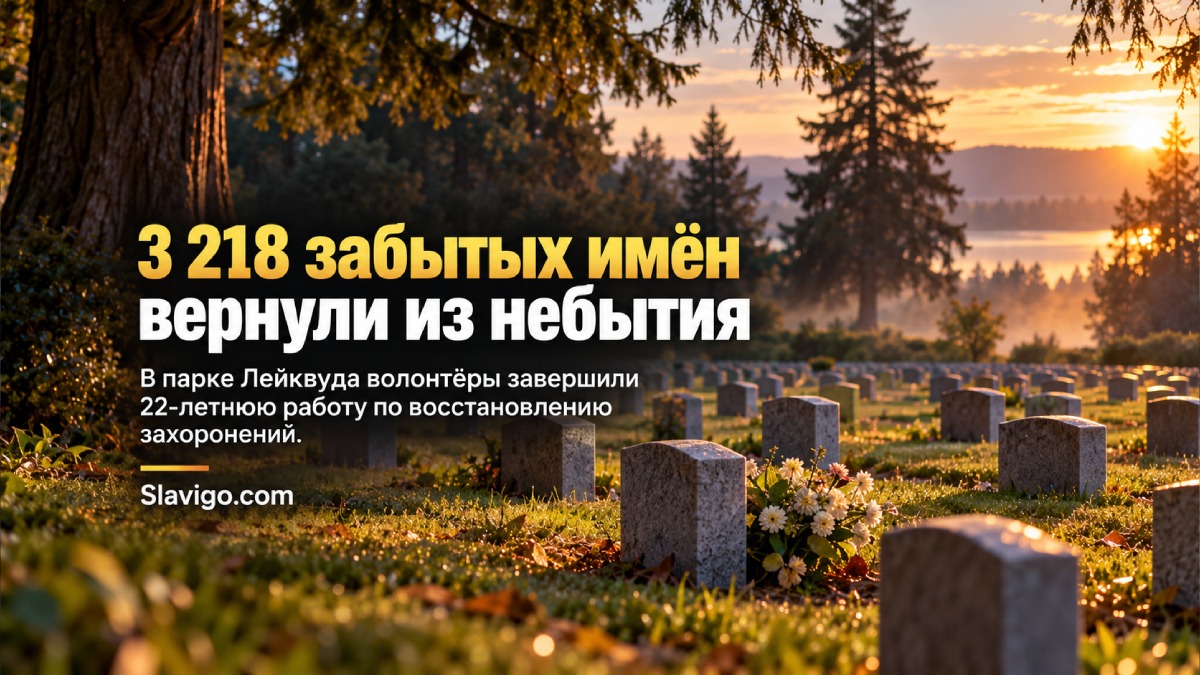 В Lakewood завершают 22-летний проект по возвращению имён 3 218 пациентам Western State Hospital