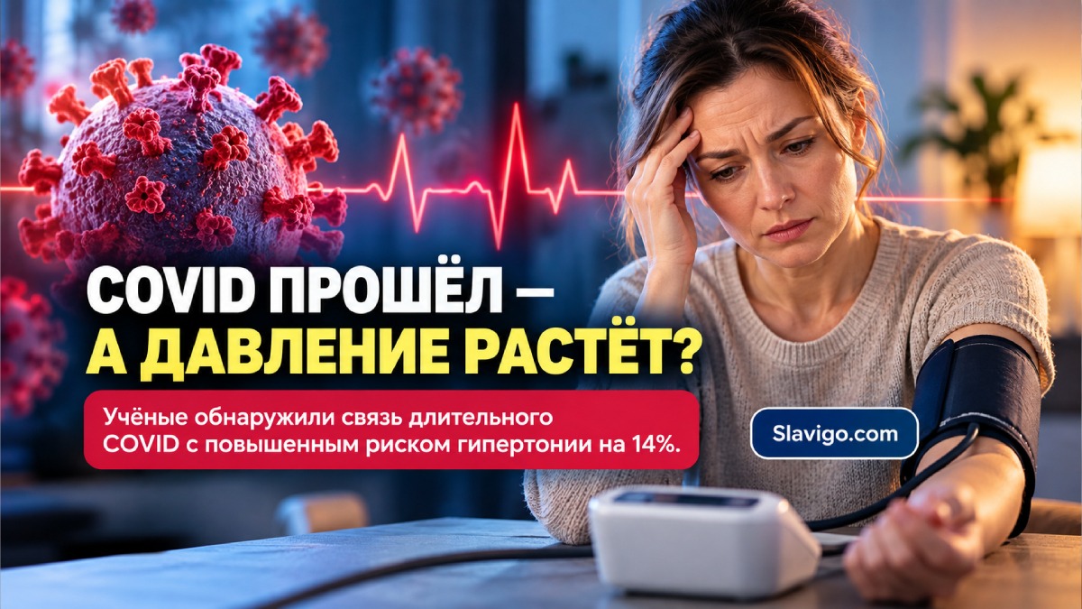 После длительного COVID исследователи обнаружили повышенную вероятность гипертонии