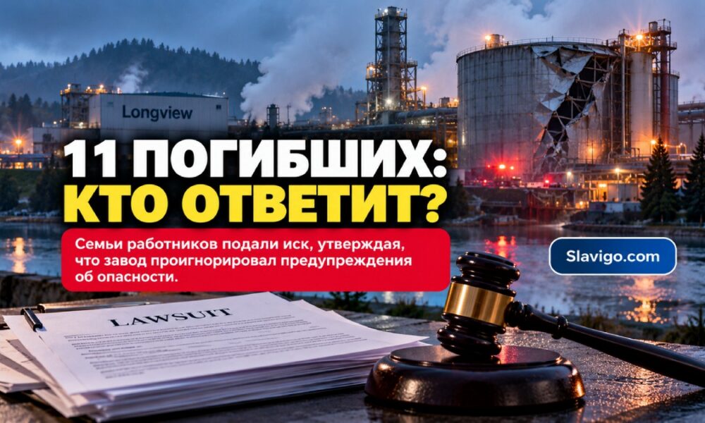 Семьи погибших при аварии на бумажном заводе Longview подали иск к компании