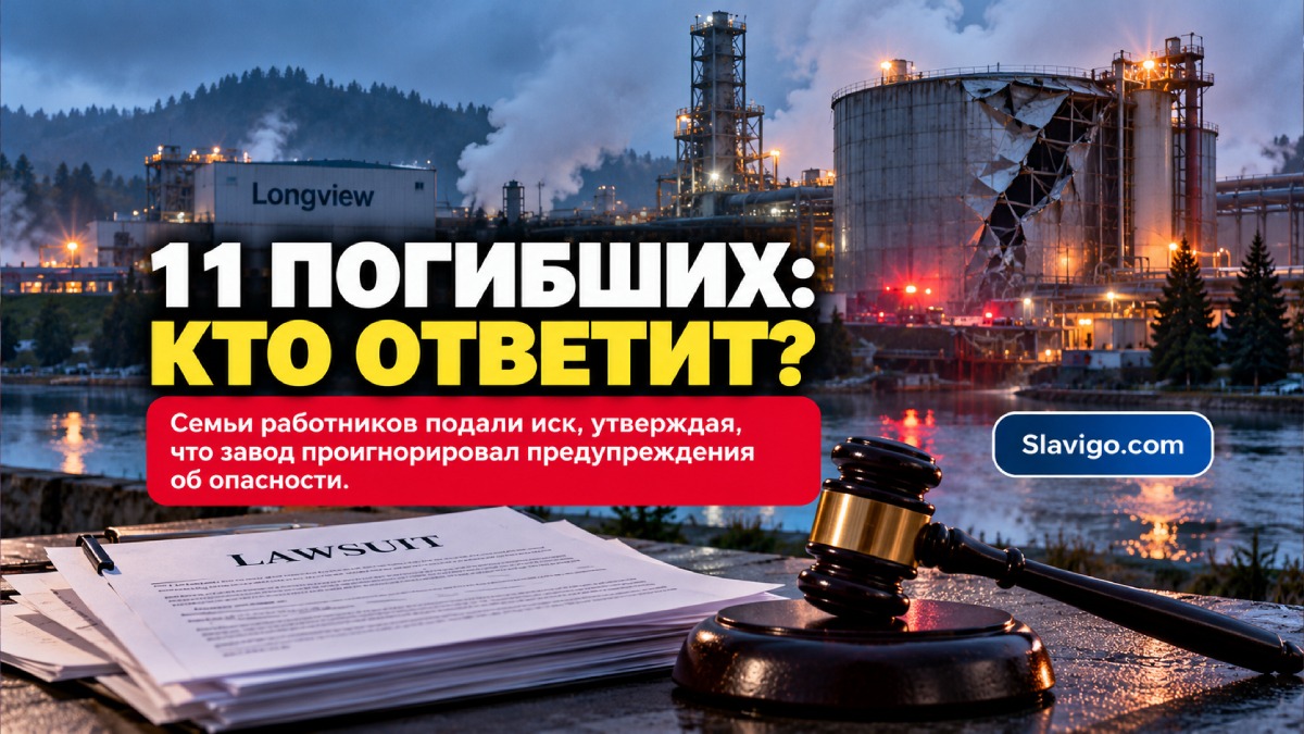 Семьи погибших при аварии на бумажном заводе Longview подали иск к компании