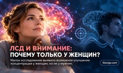 Микродозы ЛСД в небольшом испытании были связаны с улучшением внимания у женщин, но не у мужчин