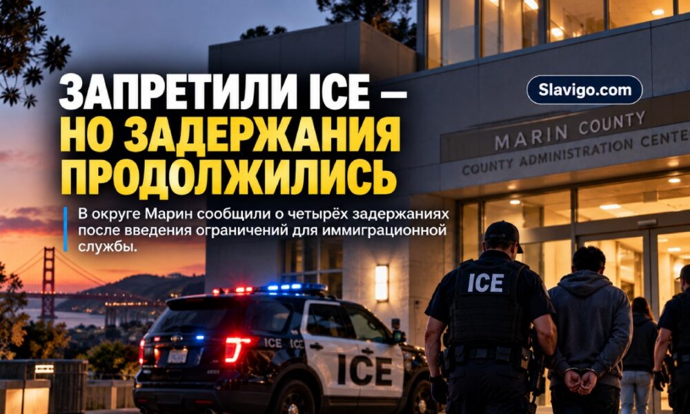В округе Марин после ограничений на работу ICE сообщили о четырёх задержаниях на территории властей