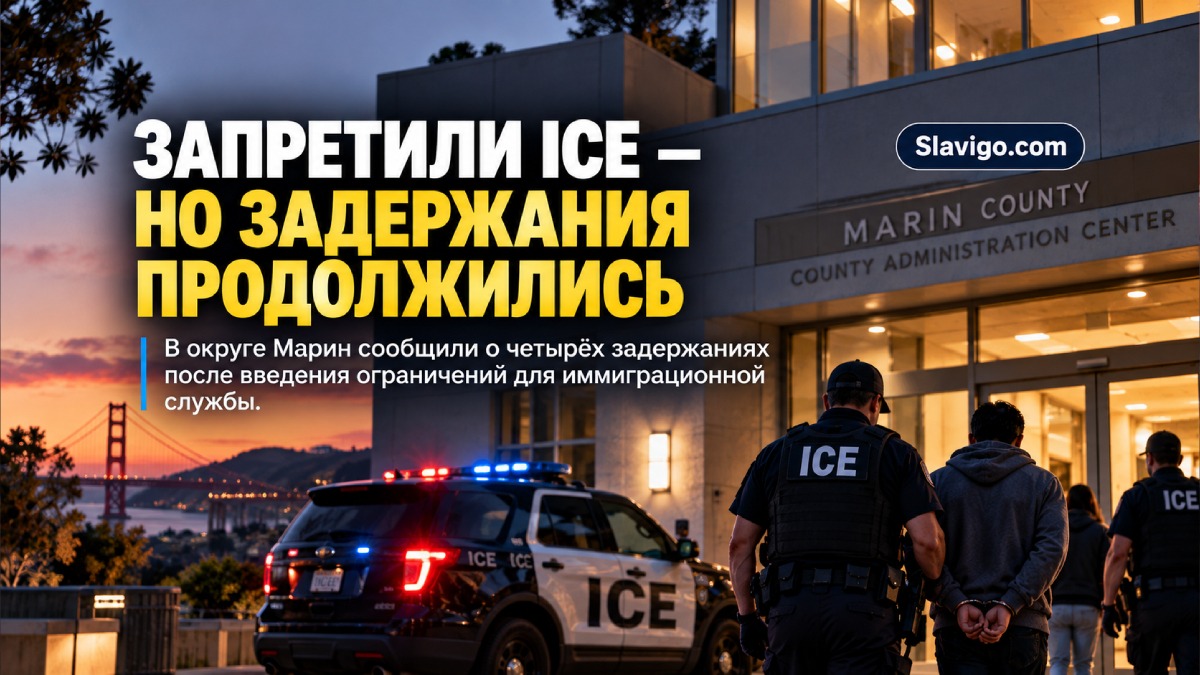 В округе Марин после ограничений на работу ICE сообщили о четырёх задержаниях на территории властей