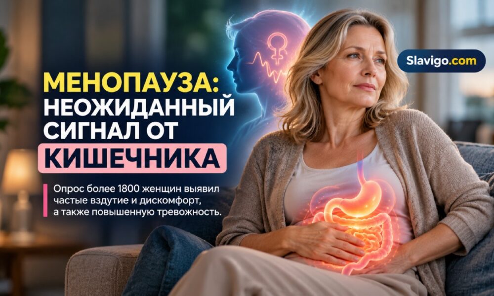 Вздутие живота и тревожность при менопаузе: что показал опрос 1800 женщин