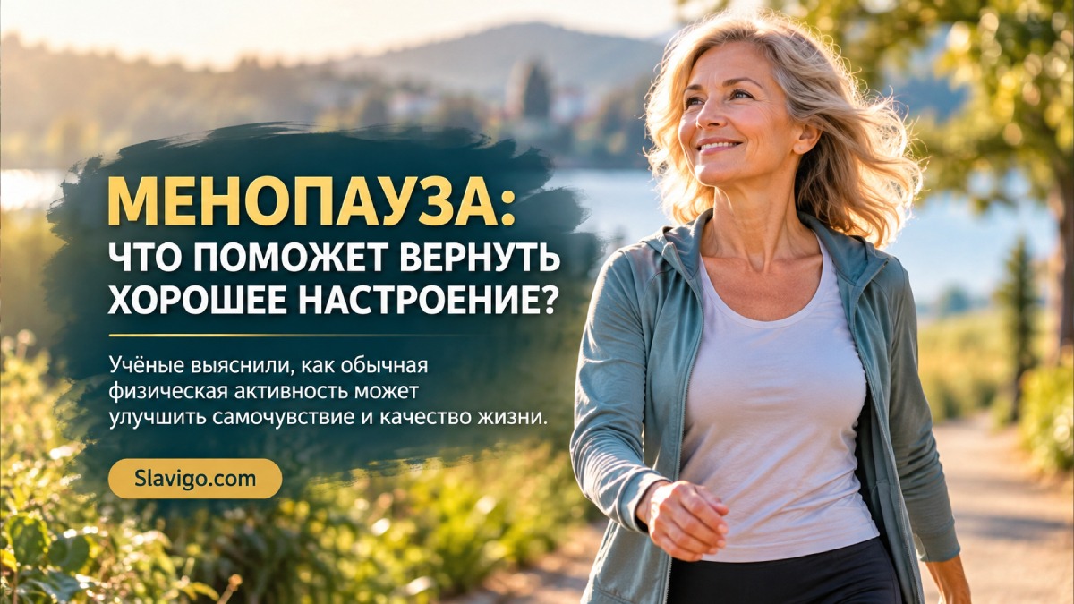 Ходьба, танцы и йога могут улучшать самочувствие женщин в период менопаузы
