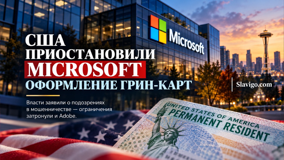 Федеральные власти приостановили участие Microsoft и Adobe в программе sponsorship для green cards