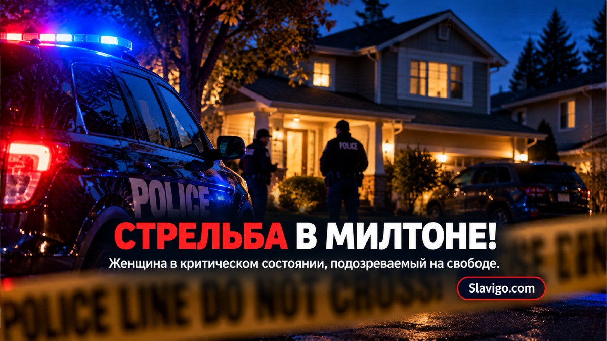 В Milton женщину ранили в грудь: полиция разыскивает подозреваемого