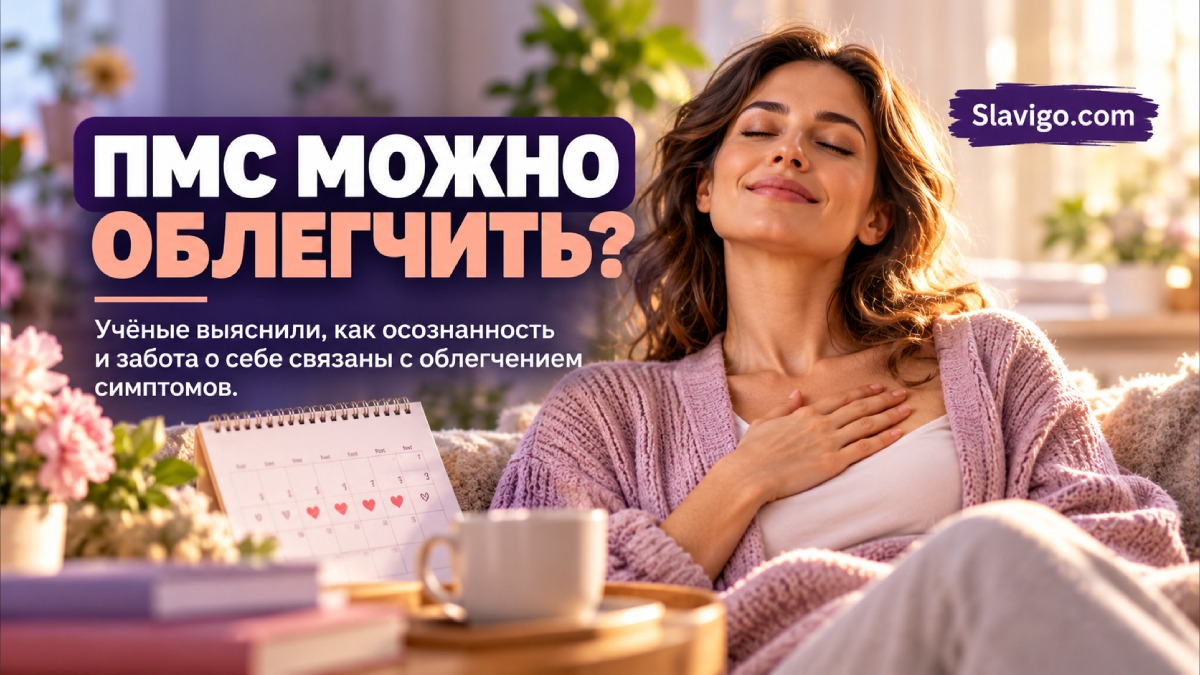 Женщина практикует спокойное осознанное дыхание дома