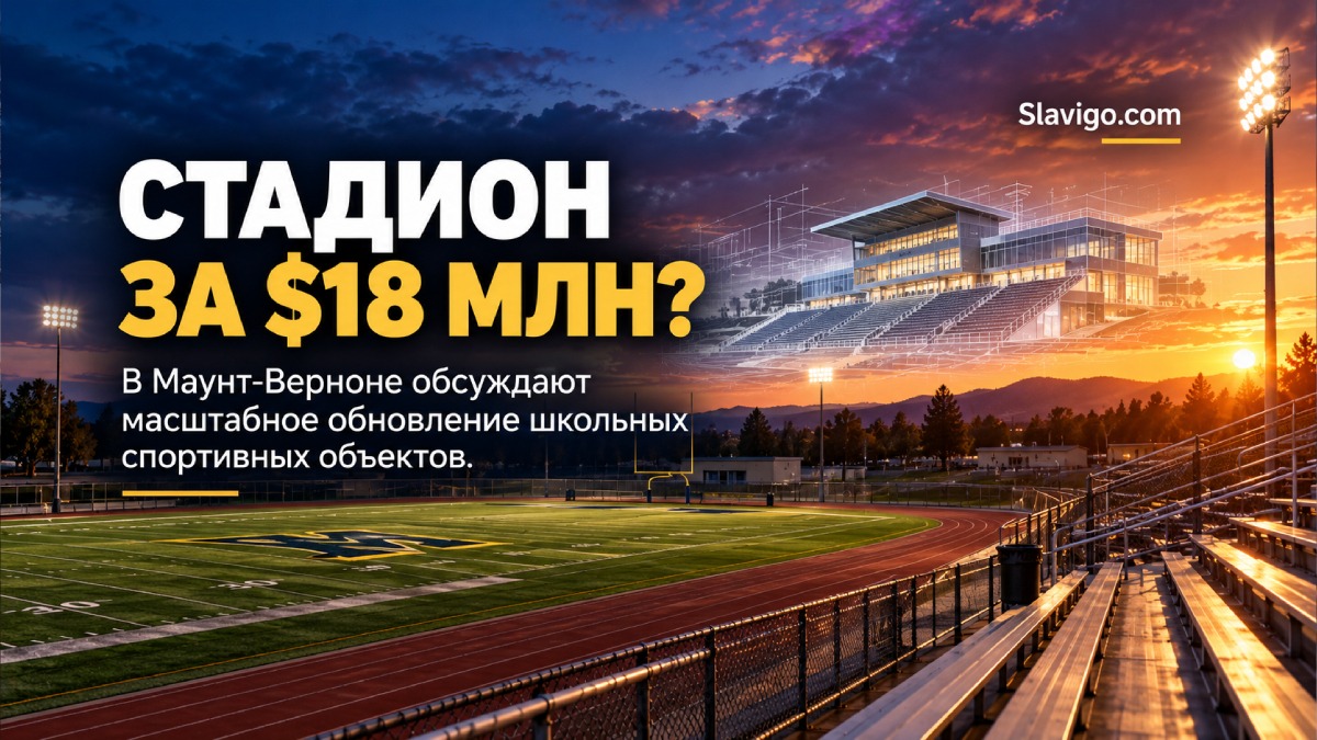 В Mount Vernon обсуждают реконструкцию школьного стадиона стоимостью до $17,95 млн
