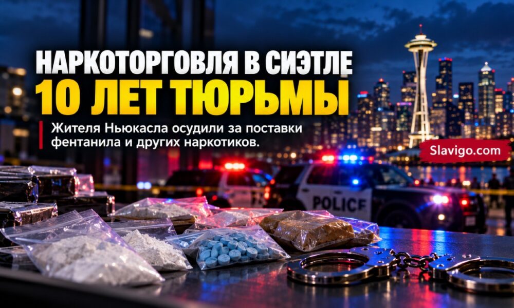 Житель Newcastle получил десять лет тюрьмы за участие в наркоторговле в Seattle