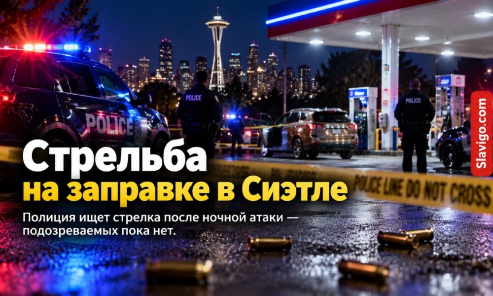 В North Seattle расследуют стрельбу у заправки: подозреваемых пока нет