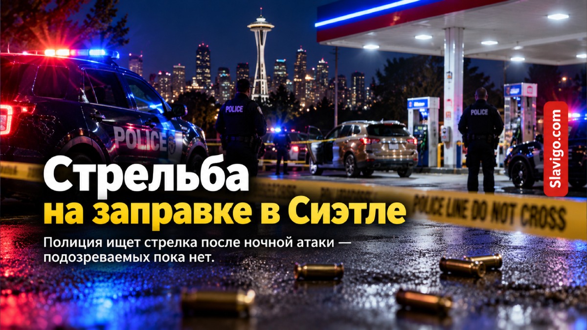 В North Seattle расследуют стрельбу у заправки: подозреваемых пока нет