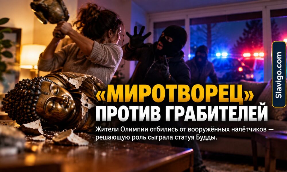 Жители Olympia отбились от вооружённых незваных гостей во время ночного вторжения в дом