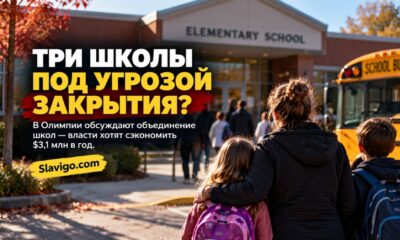 В Olympia родители выступили против закрытия трёх начальных школ