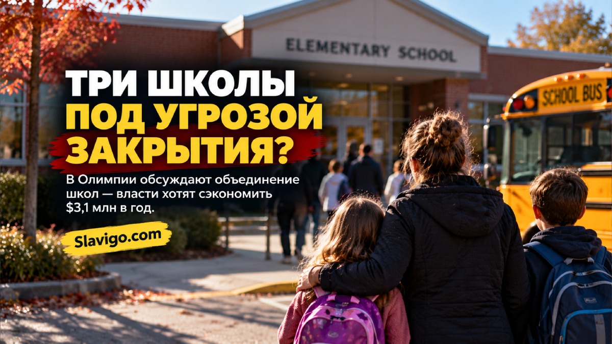 В Olympia родители выступили против закрытия трёх начальных школ