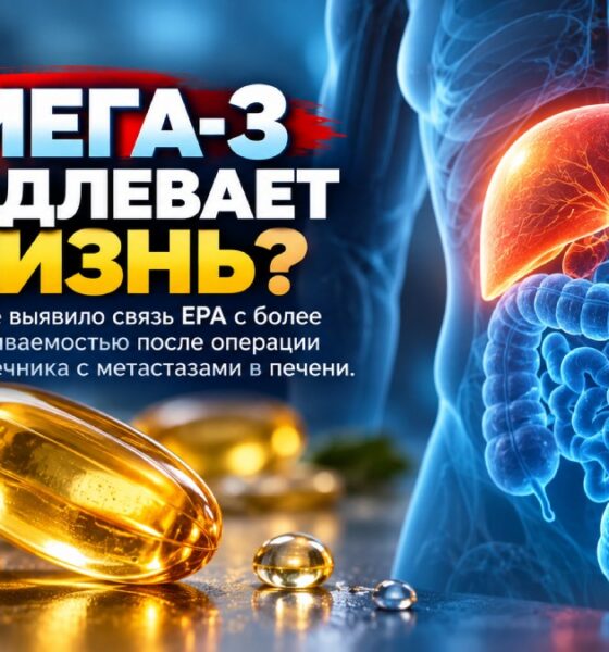 Омега-3 после операции при раке кишечника: исследование показало более высокую выживаемость