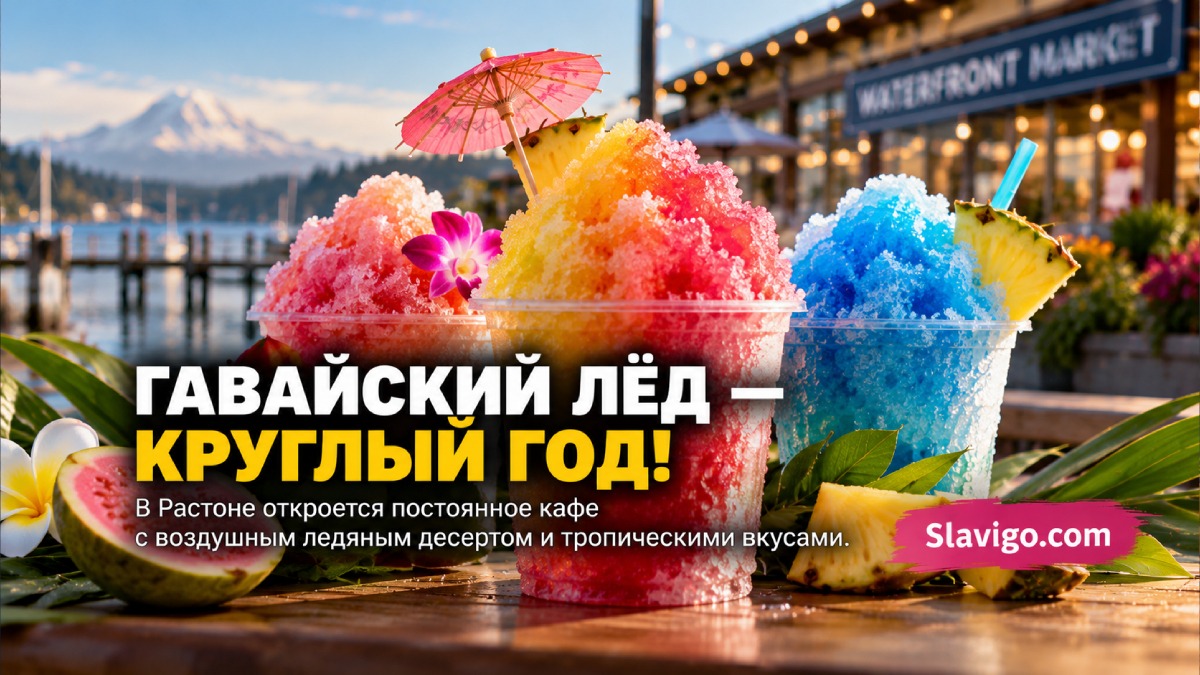 Ono Ice Shack откроет постоянную точку Hawaiian shave ice в Ruston