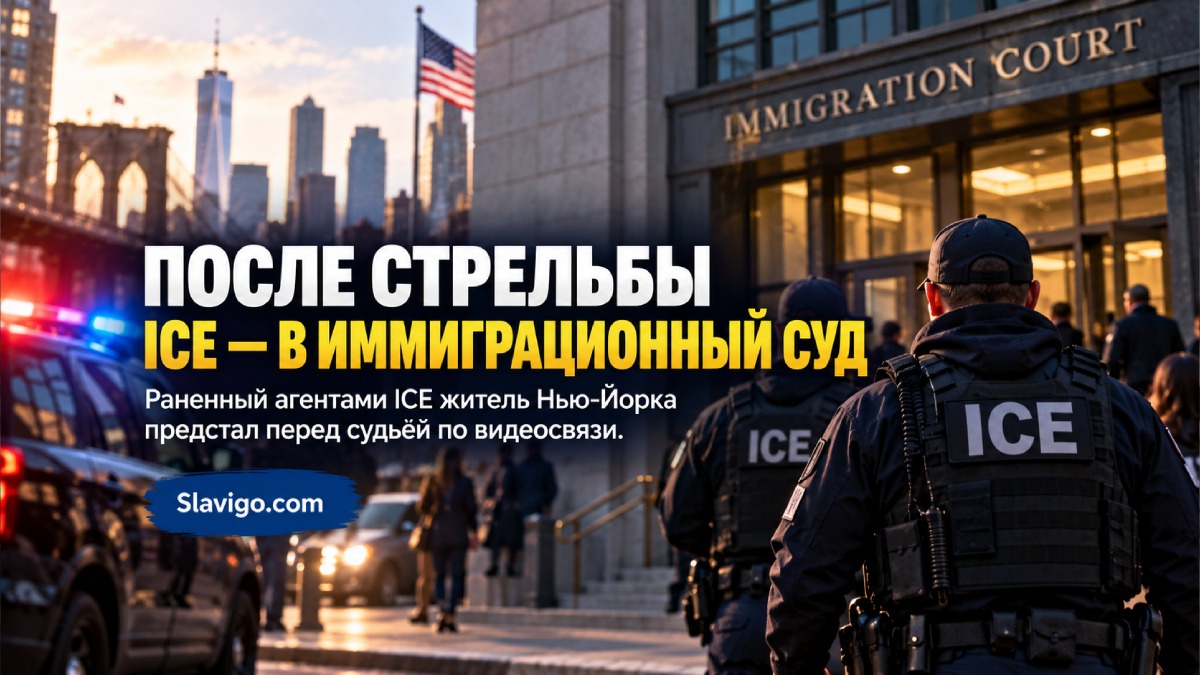 Раненный агентами ICE в Нью-Йорке предстал перед иммиграционным судьёй