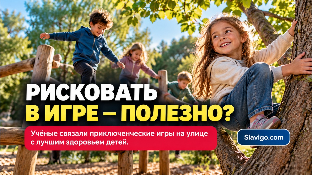 Свободные игры на улице связали с лучшим самочувствием детей: обзор 74 исследований